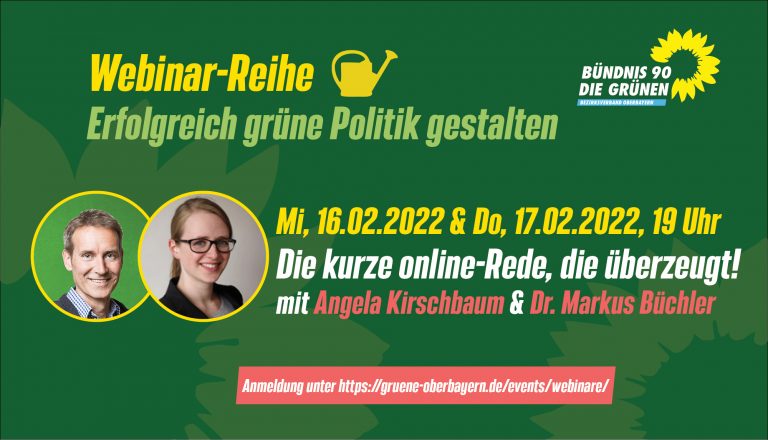 Die kurze online-Rede, die überzeugt!