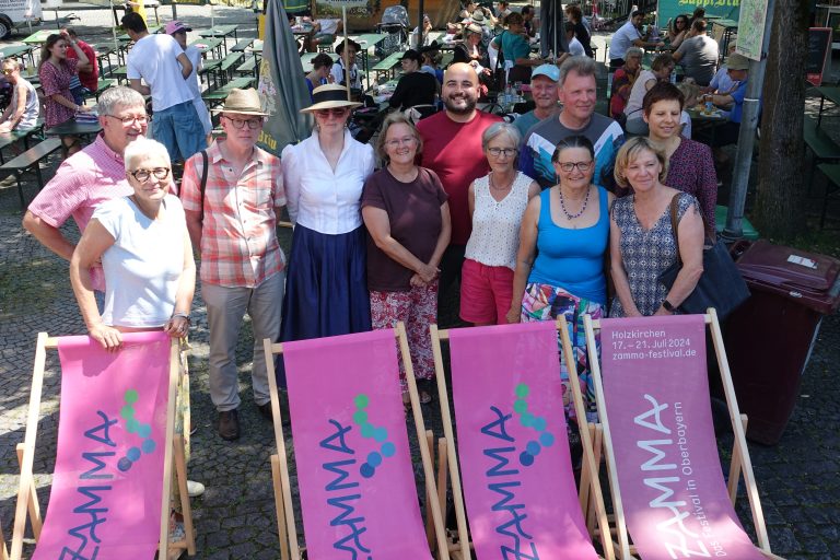 Grüne Bezirkstagsfraktion auf dem ZAMMA Festival