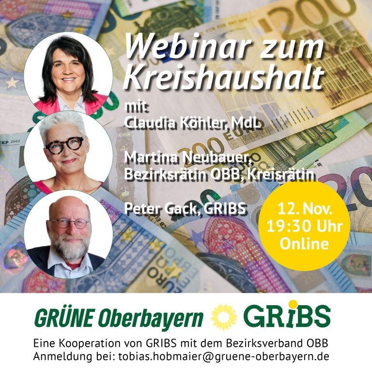 Webinar zum Kreishaushalt