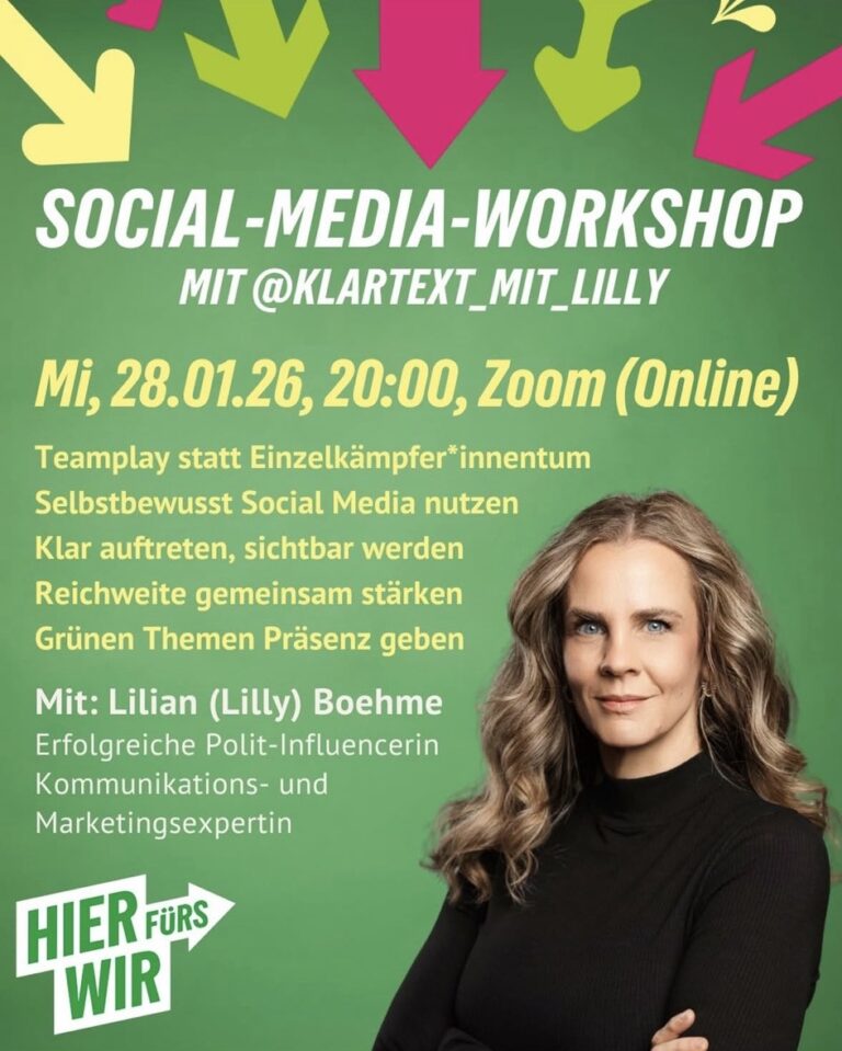 Social Media Workshop mit Klartext_mit_Lilly